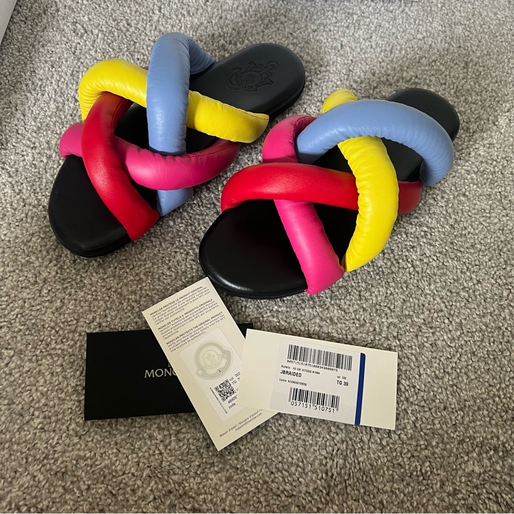 Moncler X JW Anderson Slip-On Sandals